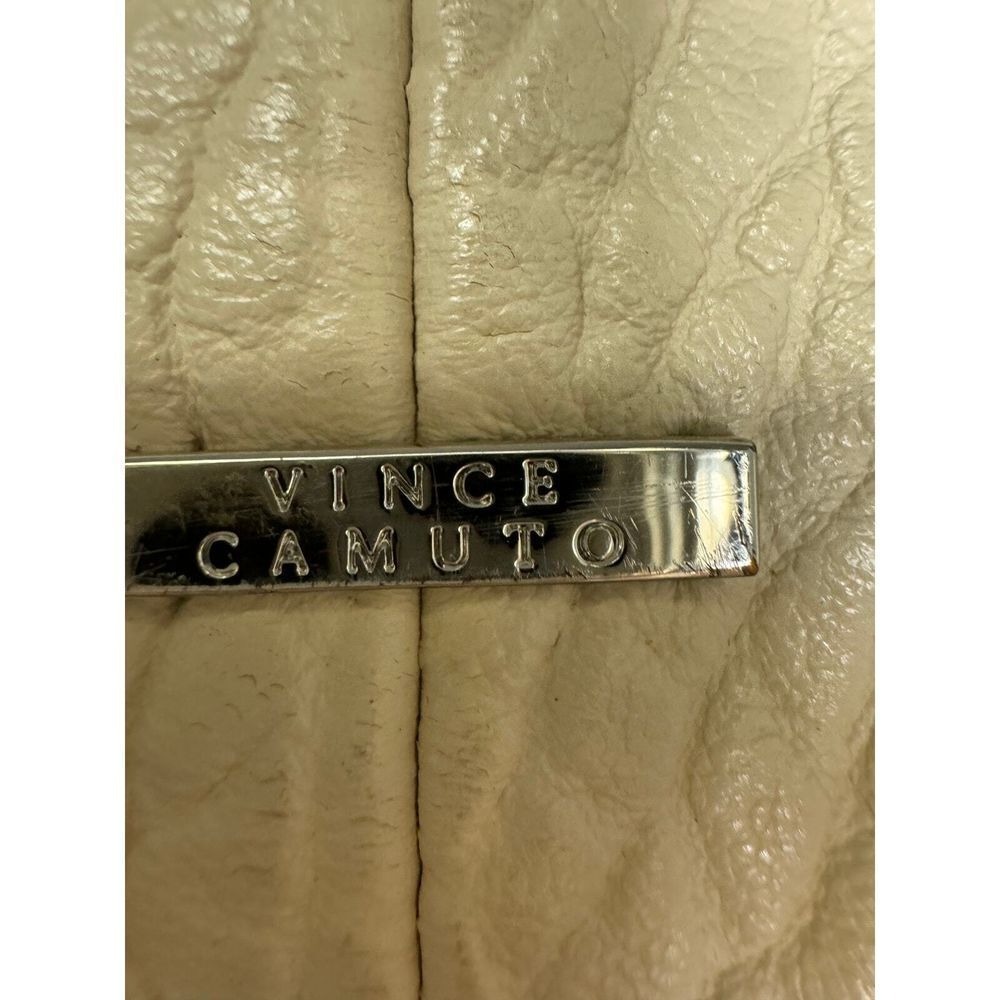 Vince Camuto Cream Colored Bag Purse Shoulder Bag - Picture 3 of 7